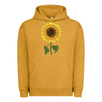 Pigment Peanut Butter giganteus sunflower Urban Hoodie - LillyAllenDesigns