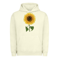 Pigment Pistachio giganteus sunflower Urban Hoodie - LillyAllenDesigns