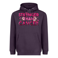 Plum Stronger Than Cancer Heavyweight Hoodie - texasbilliewilder
