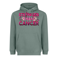 Sage Stronger Than Cancer Heavyweight Hoodie - texasbilliewilder