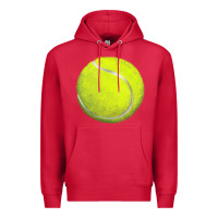 Cardinal tennis bal Premium Hoodie - BarkalooDesign