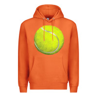 Carrot tennis bal Premium Hoodie - BarkalooDesign