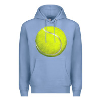 Colony Blue tennis bal Premium Hoodie - BarkalooDesign