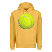Mustard tennis bal Premium Hoodie - BarkalooDesign