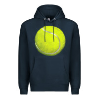 Navy tennis bal Premium Hoodie - BarkalooDesign