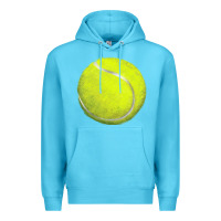 Ocean Blue tennis bal Premium Hoodie - BarkalooDesign