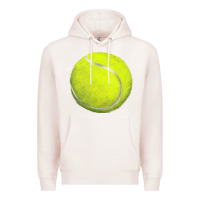 Pale Pink tennis bal Premium Hoodie - BarkalooDesign
