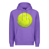 Purple tennis bal Premium Hoodie - BarkalooDesign