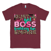 Burgundy just a girl boss building her empire Classic Tee - texasbilliewilder