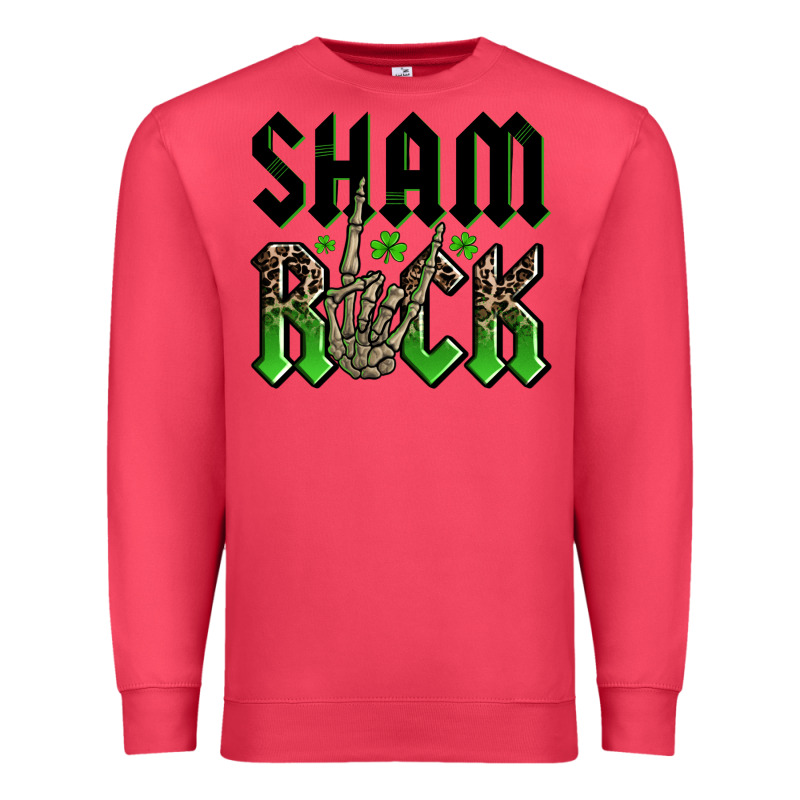 St. Patrick's Shamrock Premium Sweatshirt by OliviaCreatesArt | Teevron