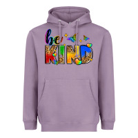 Lavender be kind Heavyweight Hoodie - Zillion Design Studio