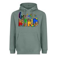 Sage be kind Heavyweight Hoodie - Zillion Design Studio