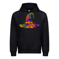 Foreset Green Spider Web Witch Hat Urban Hoodie - Jasminsmagicworld