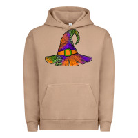 Pigment Burro Spider Web Witch Hat Urban Hoodie - Jasminsmagicworld
