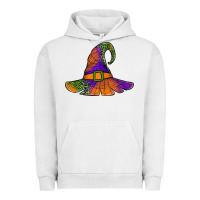 Pigment Lunar Rock Spider Web Witch Hat Urban Hoodie - Jasminsmagicworld