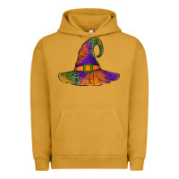 Pigment Peanut Butter Spider Web Witch Hat Urban Hoodie - Jasminsmagicworld