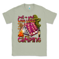 Matcha just a girl who loves camping Classic Tee - texasbilliewilder