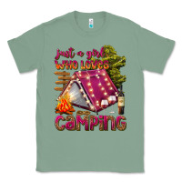 Sage just a girl who loves camping Classic Tee - texasbilliewilder