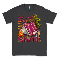 Smoke just a girl who loves camping Classic Tee - texasbilliewilder