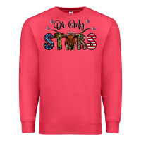 Cardinal oh my stars Premium Sweatshirt - CowhideDigitalArt