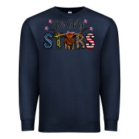 Navy oh my stars Premium Sweatshirt - CowhideDigitalArt