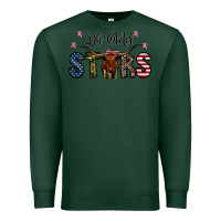 Sports Green oh my stars Premium Sweatshirt - CowhideDigitalArt