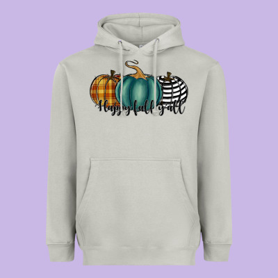 Happy Fall Y'all Pumkins Heavyweight Hoodie Designed By Ranaportraitstore