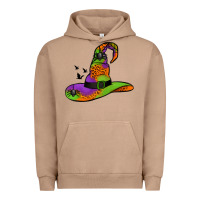 Pigment Burro Witch Hat With Spiders Urban Hoodie - Jasminsmagicworld