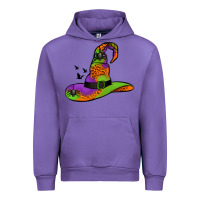 Witch Hat With Spiders Urban Hoodie | Teevron