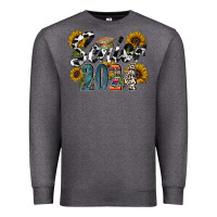 Charcoal Heather senior 2024 Premium Sweatshirt - RacoonDesign