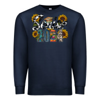 Navy senior 2024 Premium Sweatshirt - RacoonDesign