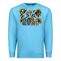 Ocean Blue senior 2024 Premium Sweatshirt - RacoonDesign