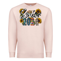 Pale Pink senior 2024 Premium Sweatshirt - RacoonDesign