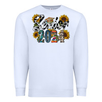 White senior 2024 Premium Sweatshirt - RacoonDesign