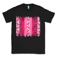 Black Breast Cancer Brushstrokes Classic Tee - RanaPortraitStore