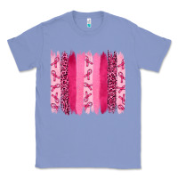 Colony Blue Breast Cancer Brushstrokes Classic Tee - RanaPortraitStore