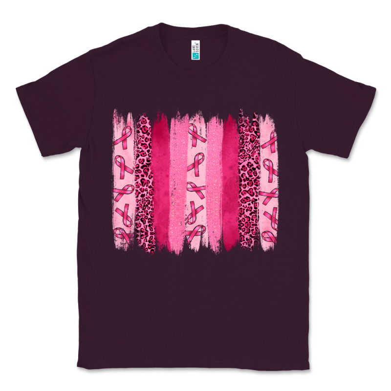Breast Cancer Brushstrokes Classic Tee by RanaPortraitStore | Teevron