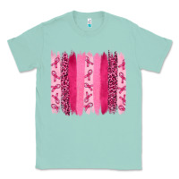 Seafoam Breast Cancer Brushstrokes Classic Tee - RanaPortraitStore