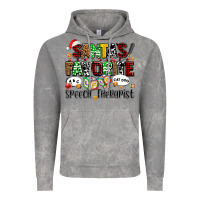 Santas Favorite Speech Therapist Vintage Hoodie | Teevron
