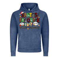 Vintage Denim santas favorite speech therapist Vintage Hoodie - AdoDesignShop