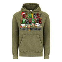 Vintage Olive santas favorite speech therapist Vintage Hoodie - AdoDesignShop