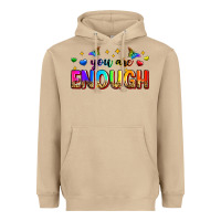 Mushroom you are enough Heavyweight Hoodie - Zillion Design Studio