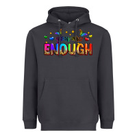 Smoke you are enough Heavyweight Hoodie - Zillion Design Studio