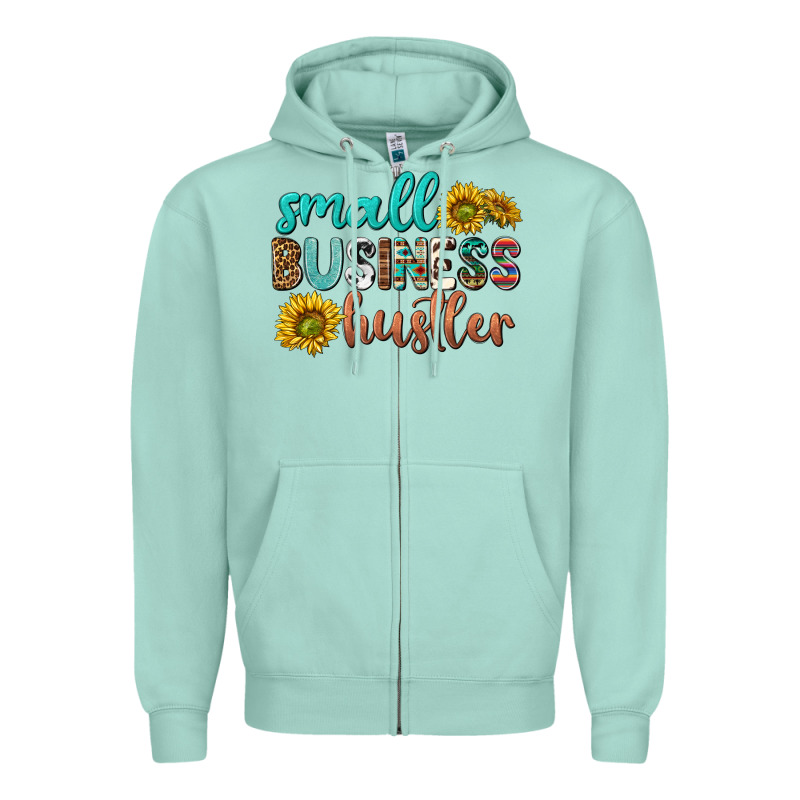 Small Business Hustler Zipper Hoodie by texasbilliewilder | Teevron