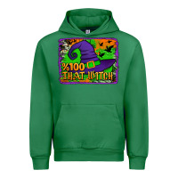 Emerald Witch's Hat 100 That Witch Urban Hoodie - Jasminsmagicworld