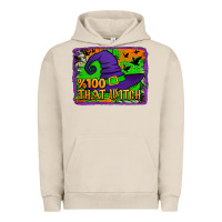 Pigment French Oak Witch's Hat 100 That Witch Urban Hoodie - Jasminsmagicworld
