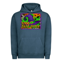 Pigment Midnight Navy Witch's Hat 100 That Witch Urban Hoodie - Jasminsmagicworld