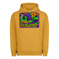 Pigment Peanut Butter Witch's Hat 100 That Witch Urban Hoodie - Jasminsmagicworld