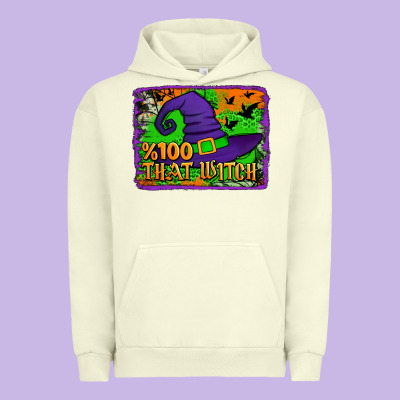 Witch's Hat 100 That Witch Urban Hoodie Designed By Jasminsmagicworld