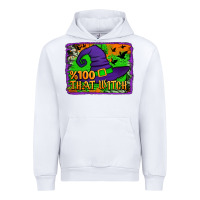 White Witch's Hat 100 That Witch Urban Hoodie - Jasminsmagicworld